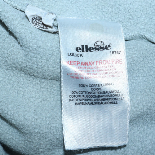 Ellesse Men's Grey Pullover Hoodie Size M Regular Fit Cotton