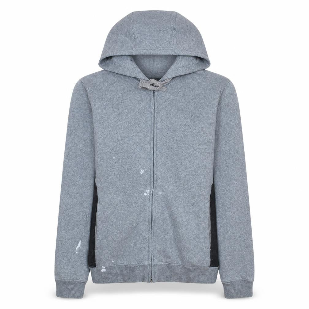 Emporio Armani EA7 Men's Grey Full Zip Hoodie Size S
