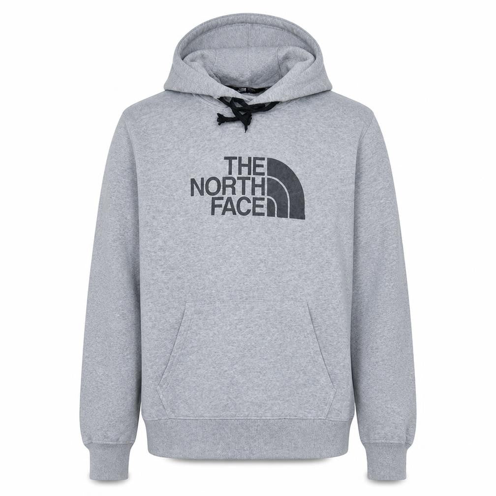 The North Face Men's Grey Pullover Hoodie M Regular Fit