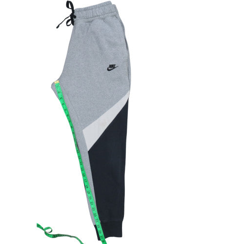 Nike Men's Grey Jogger Sweatpants M Cotton Blend Sportswear