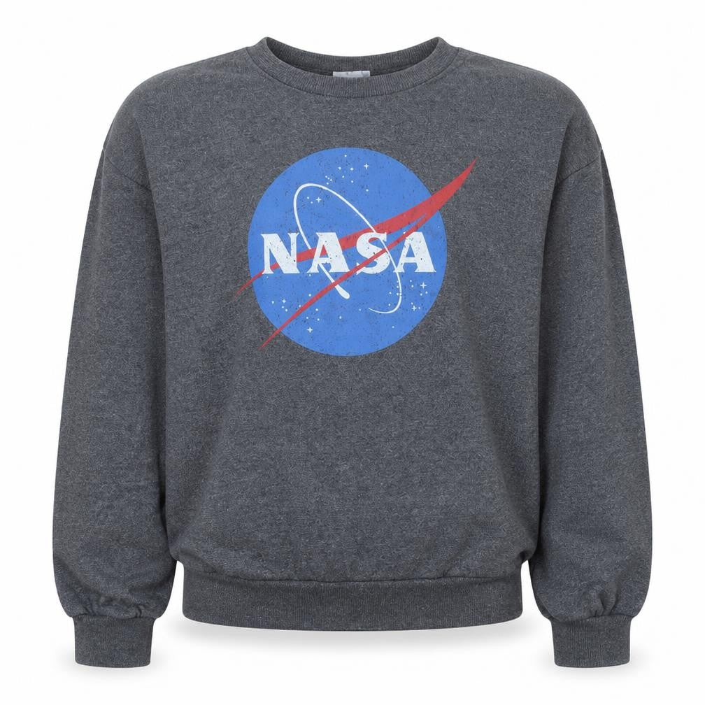Primark Women’s Grey NASA Graphic Pullover Sweatshirt L 14/16