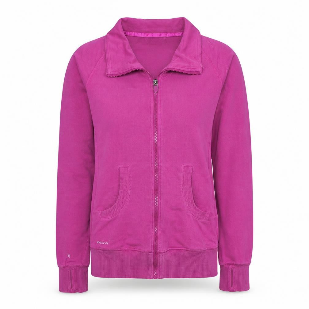 Nike Women's Pink Dri-FIT Full Zip Sweatshirt Size S