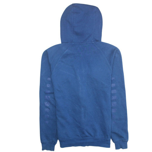 Umbro Men's Blue Full Zip Hoodie Size S Sports Fleece Sweatshirt