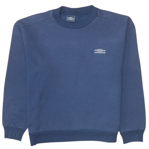 Umbro Men's Blue Crew Neck Pullover Sweatshirt Size L
