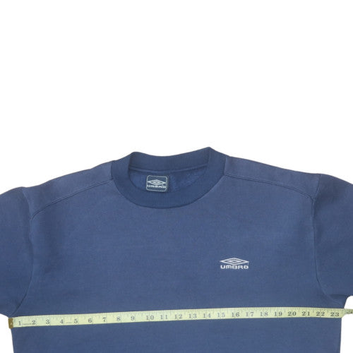 Umbro Men's Blue Crew Neck Pullover Sweatshirt Size L