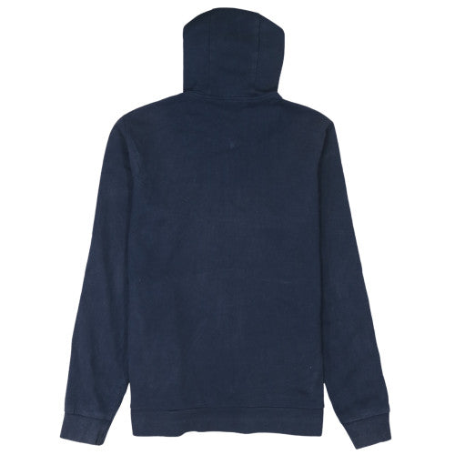 Emporio Armani EA7 Men's Blue Full Zip Hoodie Size M Classic Logo