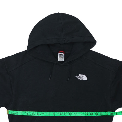 The North Face Womens Black Pullover Hoodie S Graphic Back Print