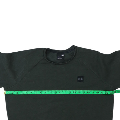 Under Armour Men’s Green Crew Neck Pullover Sweatshirt L Regular