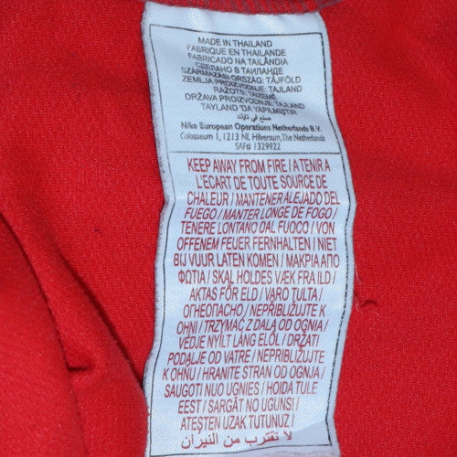 Nike Mens Red XL Long Sleeve Football Jersey Top
