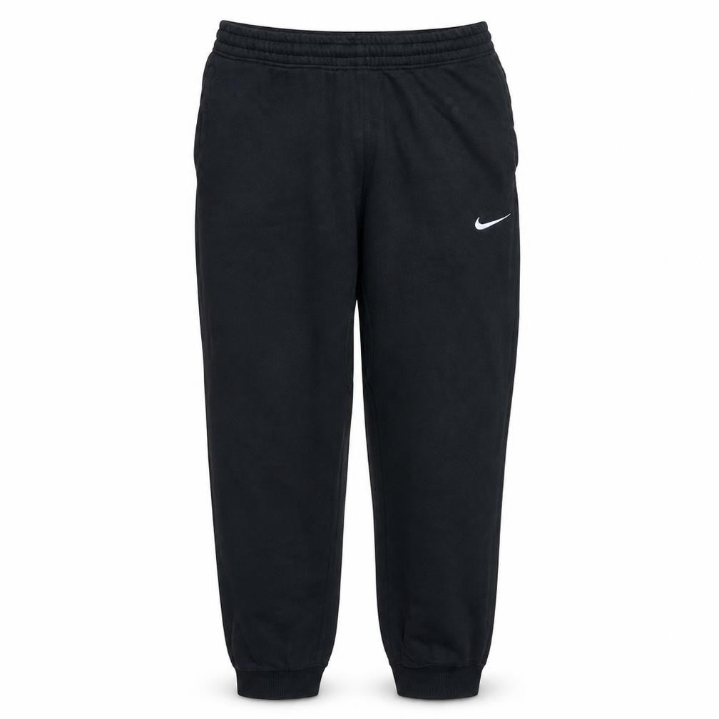 Nike Men's Black L Fleece Sweatpants Joggers Tapered Fit