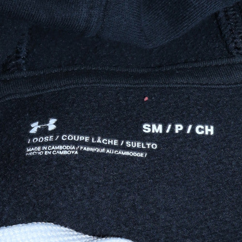 Under Armour Women's Black Pullover Hoodie Size S Loose Fit