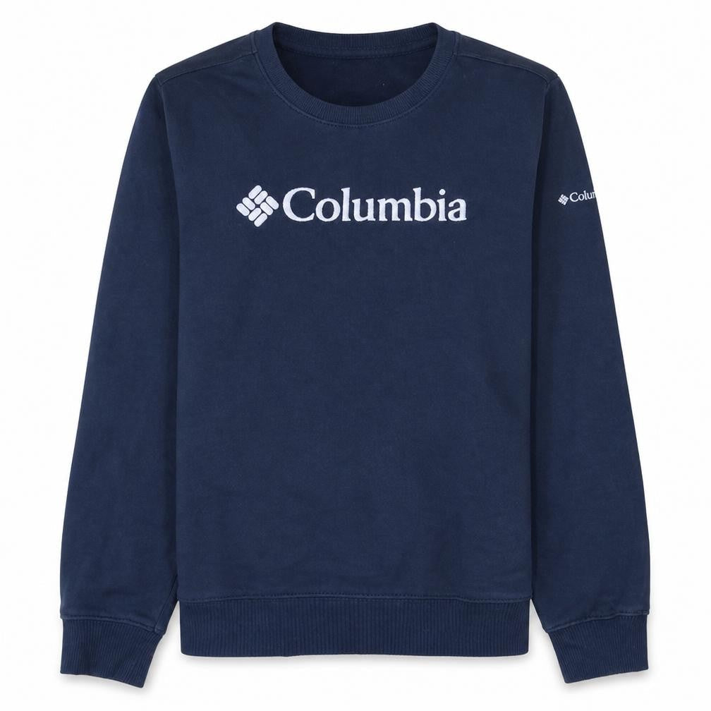 Columbia Men’s Blue Cotton Crew Neck Pullover Sweatshirt M