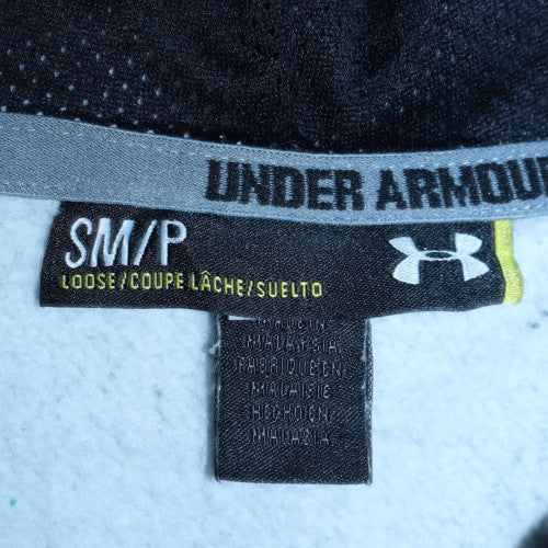 Under Armour Men's Grey Full Zip Hoodie Size S Fleece Sportswear
