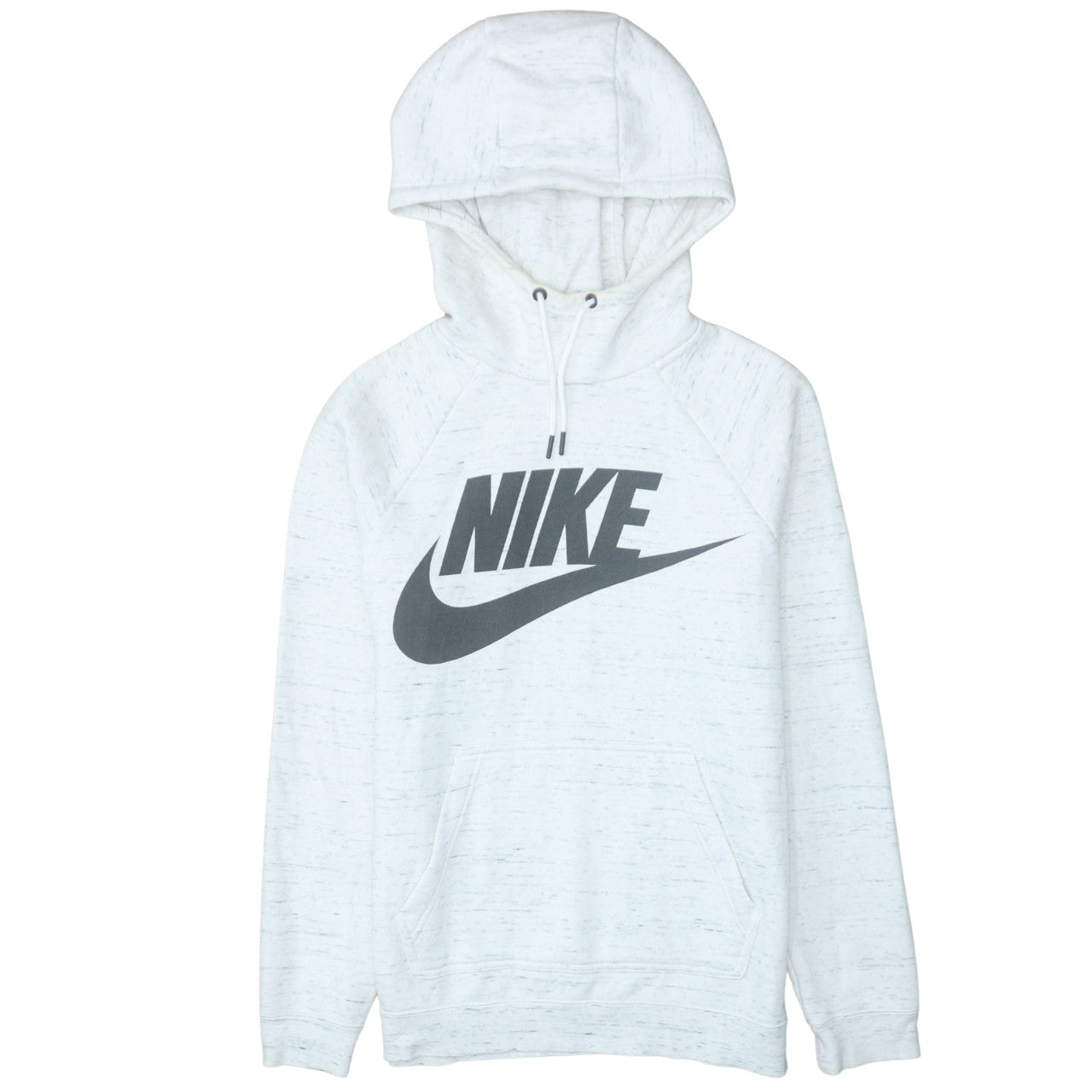 Nike Men's White XS Pullover Hoodie with Logo Graphic Print