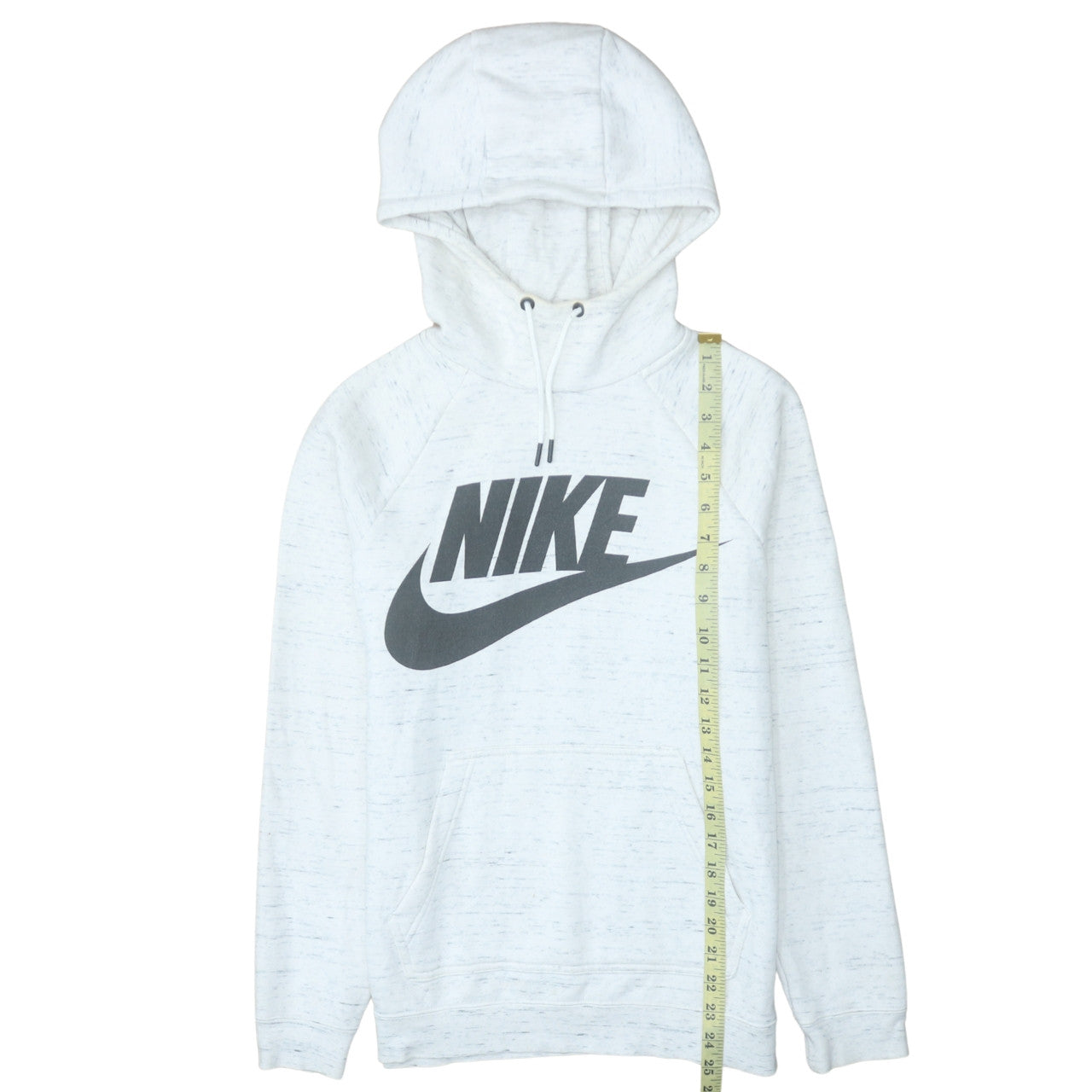 Nike Men's White XS Pullover Hoodie with Logo Graphic Print