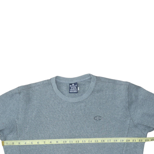 Champion Men's Grey Medium Crew Neck Pullover Sweatshirt