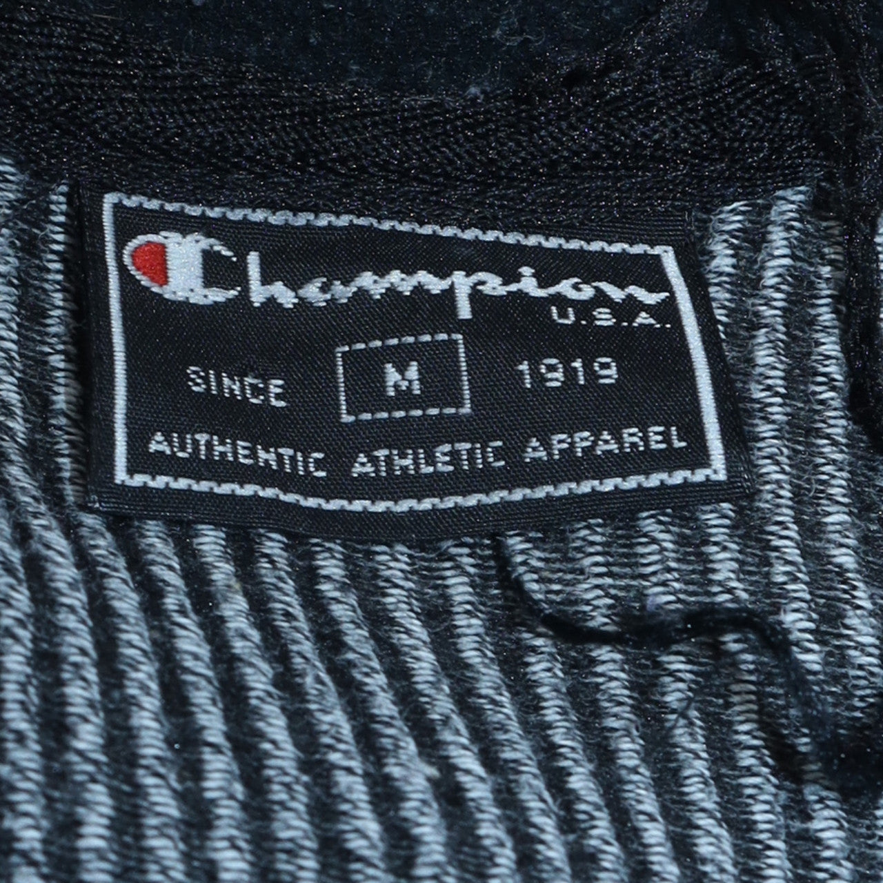 Champion Men's Grey Full Zip Knit Jacket Size M Athleisure