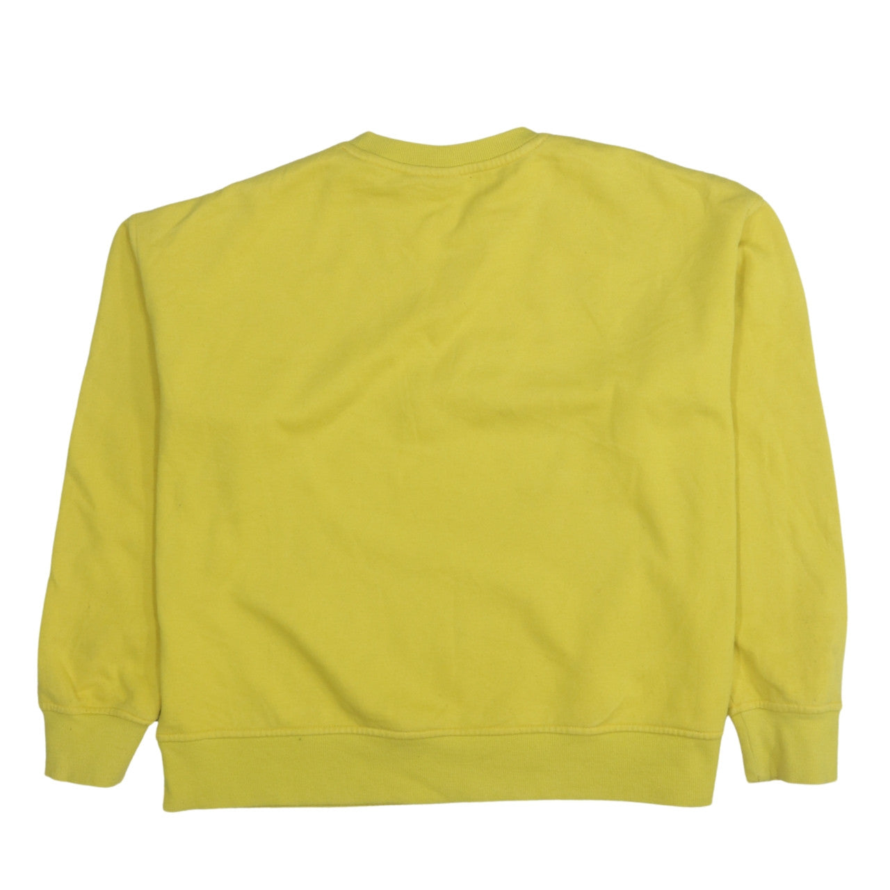 Disney Women Yellow Winnie the Pooh Pullover Sweatshirt Size 10/12