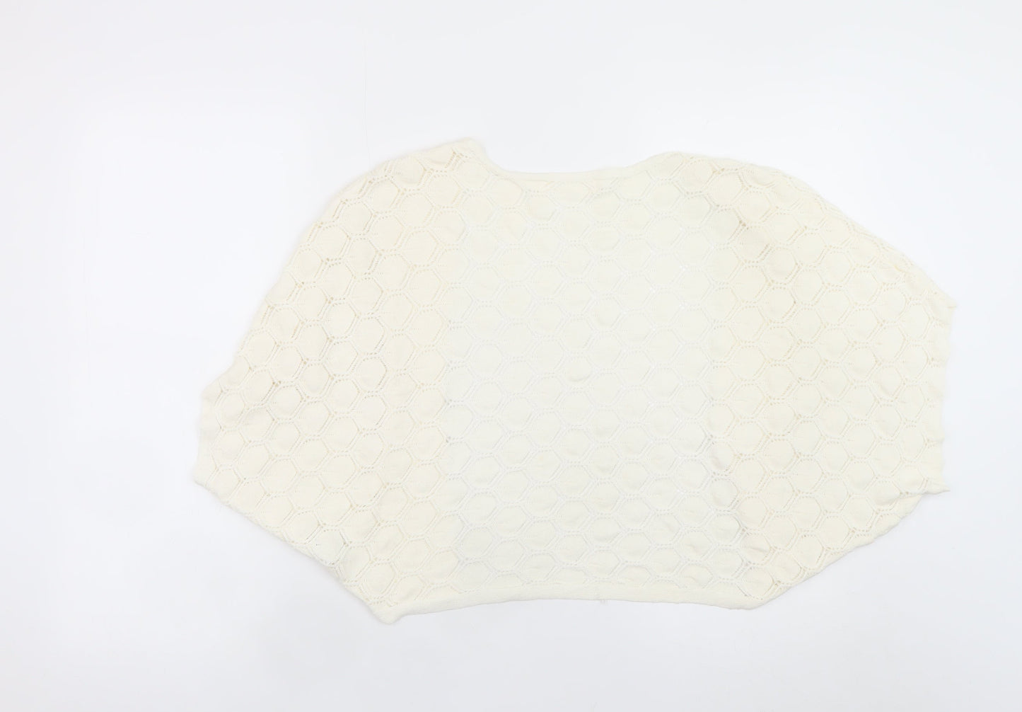 Grace Karin Women’s Ivory Open-Knit Shrug S Lightweight Viscose