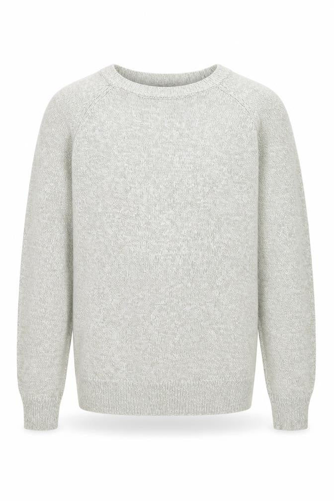 Marks and Spencer Men's Grey Cotton Pullover Jumper Size S