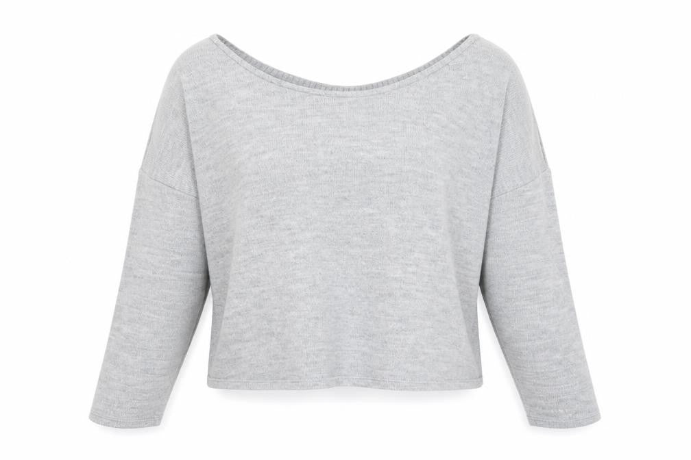 Marks and Spencer Women’s Grey V-Neck Long Sleeve Pullover Jumper Size 24