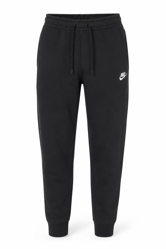 Nike Men's Black XS Jogger Trousers Cotton Fleece Sweatpants