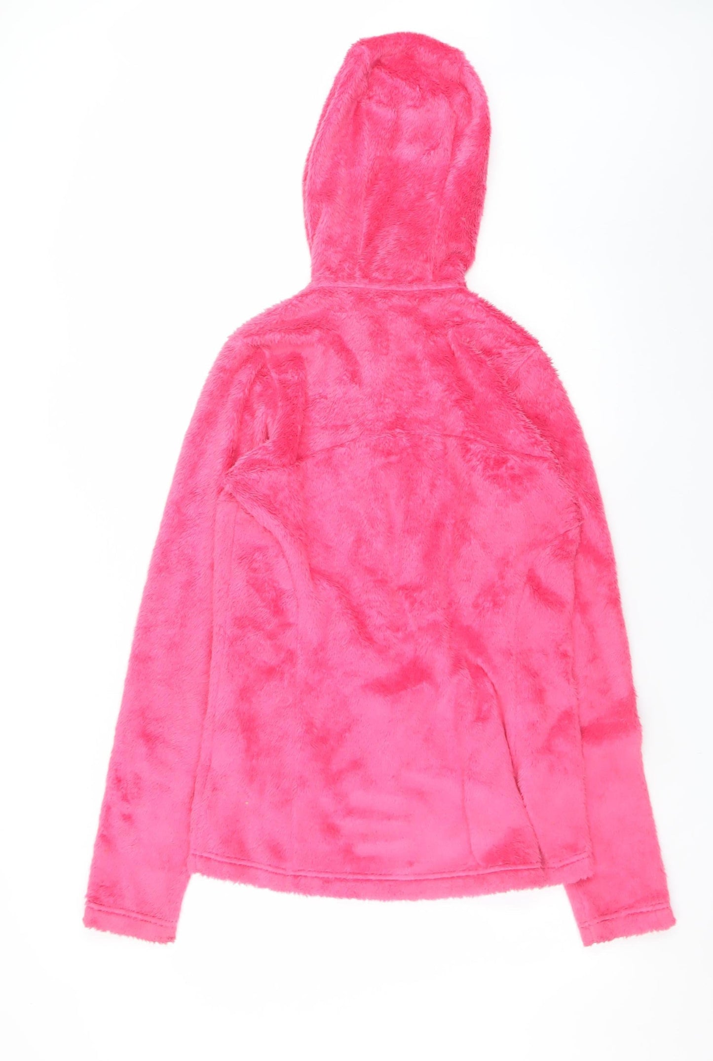 Helly Hansen Women's Pink Fleece Full Zip Hoodie Jacket Size M