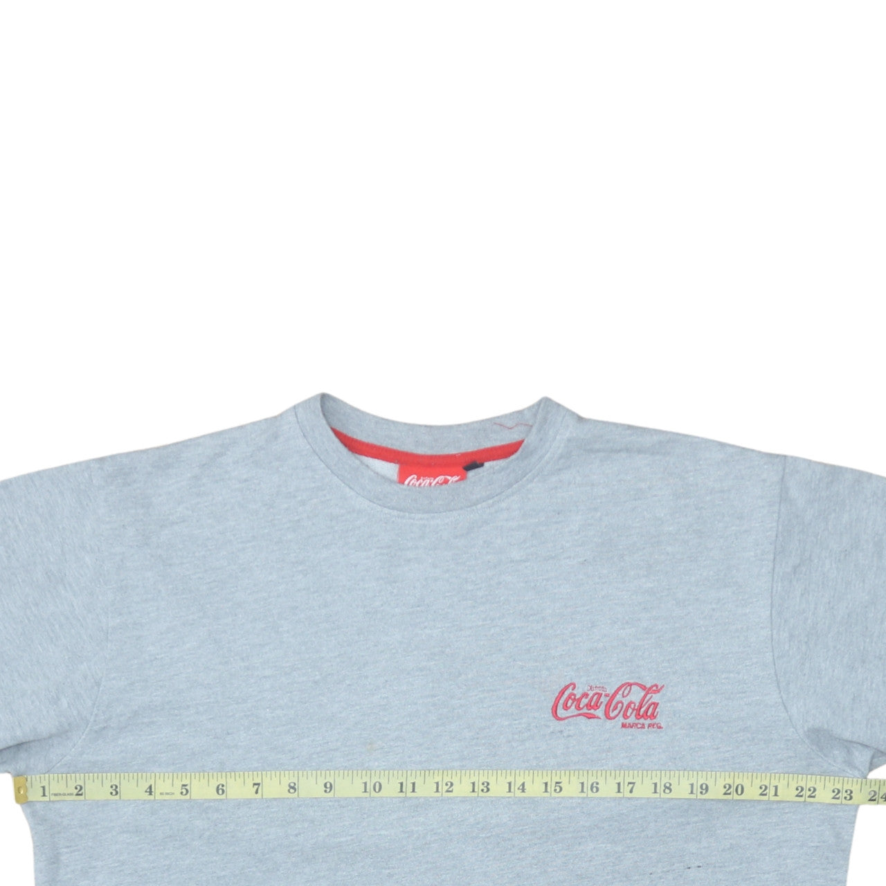 Coca-Cola Women’s Grey Crew Neck Long Sleeve Pullover Sweatshirt XL