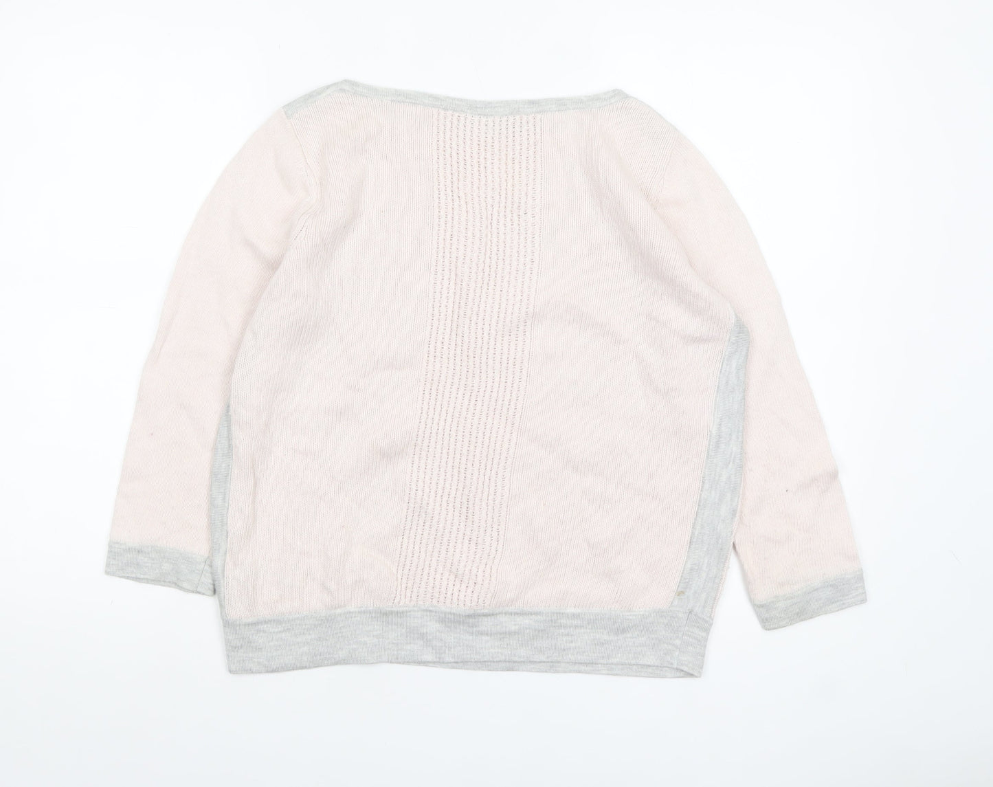 Jasper Conran Women’s Beige Knit Pullover Jumper Size 14
