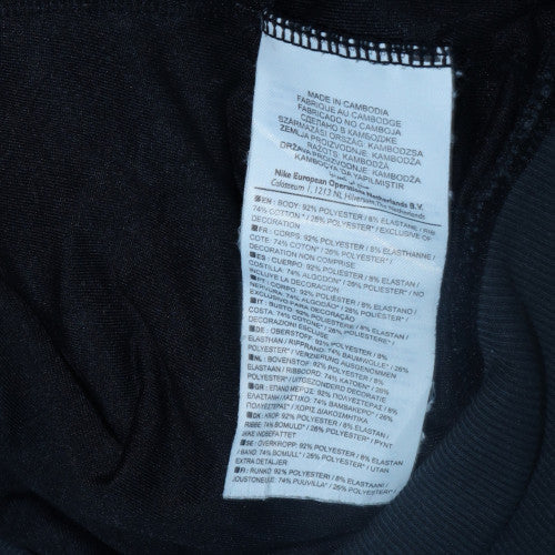 Nike Dri-FIT Men's Black Full Zip Sweatshirt Size M