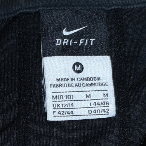 Nike Dri-FIT Men's Black Full Zip Sweatshirt Size M