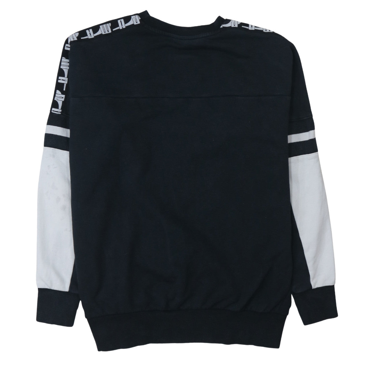 Puma Men's Black L Crew Neck Pullover Sweatshirt