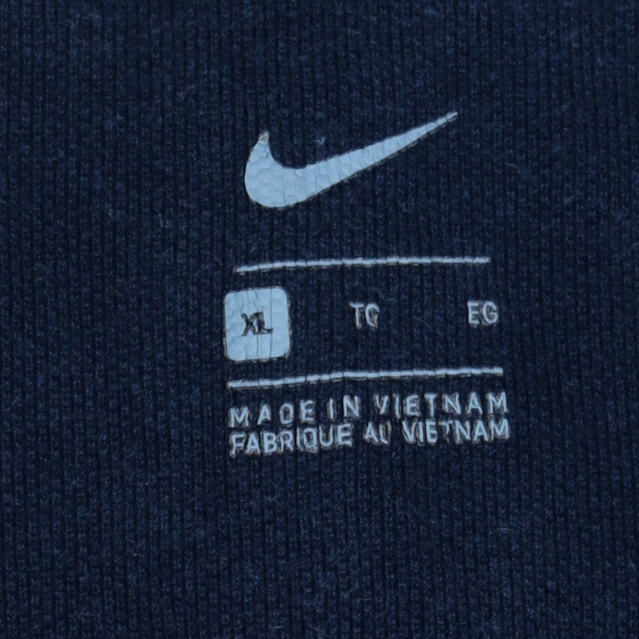 Nike Men's Blue XL Cotton Polo Shirt Short Sleeve Sports Top
