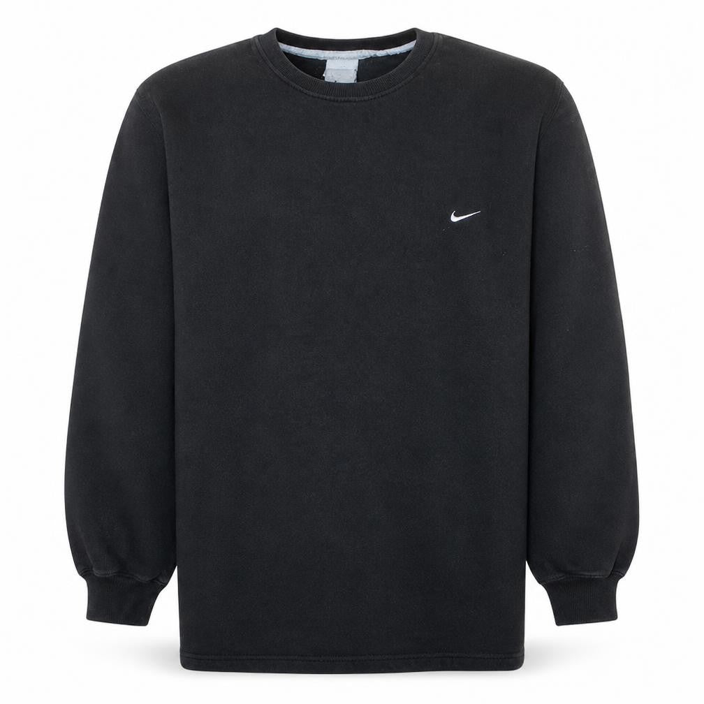 Nike Men's Black Crew Neck Pullover Sweatshirt Size M