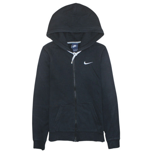 Nike Men's Black Full Zip Hoodie Small Lightweight Sportswear