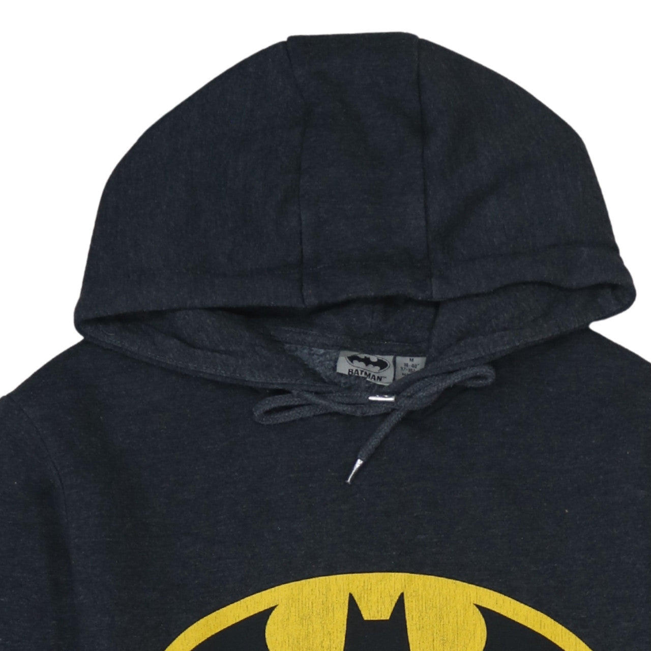 Cedar Wood State Men's Black Batman Pullover Hoodie M Graphic Fleece