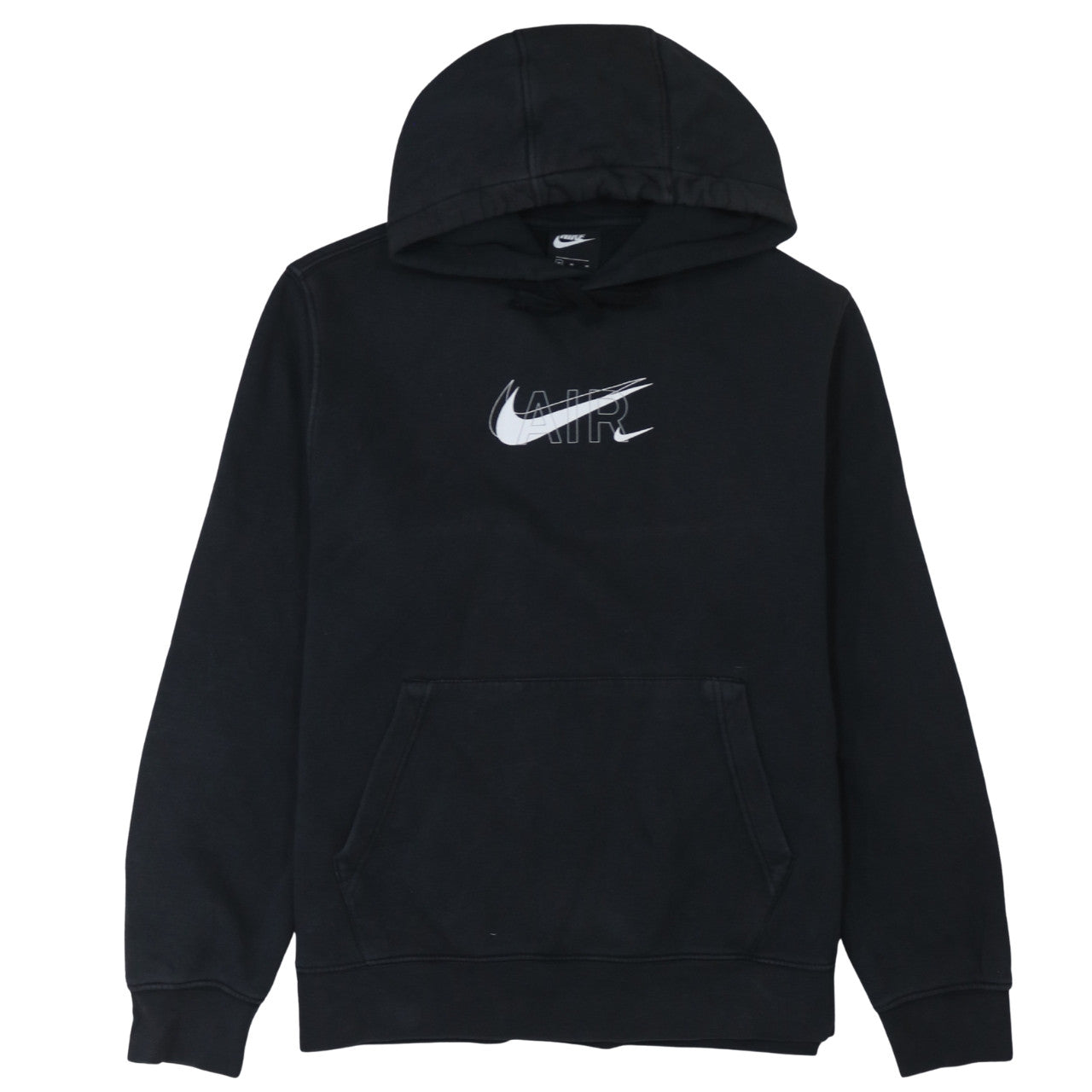 Nike Men's Black Pullover Hoodie M Sports Graphic Fleece