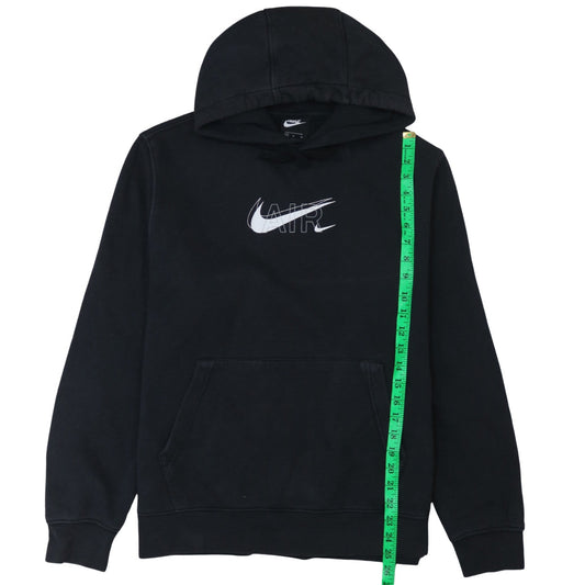 Nike Men's Black Pullover Hoodie M Sports Graphic Fleece