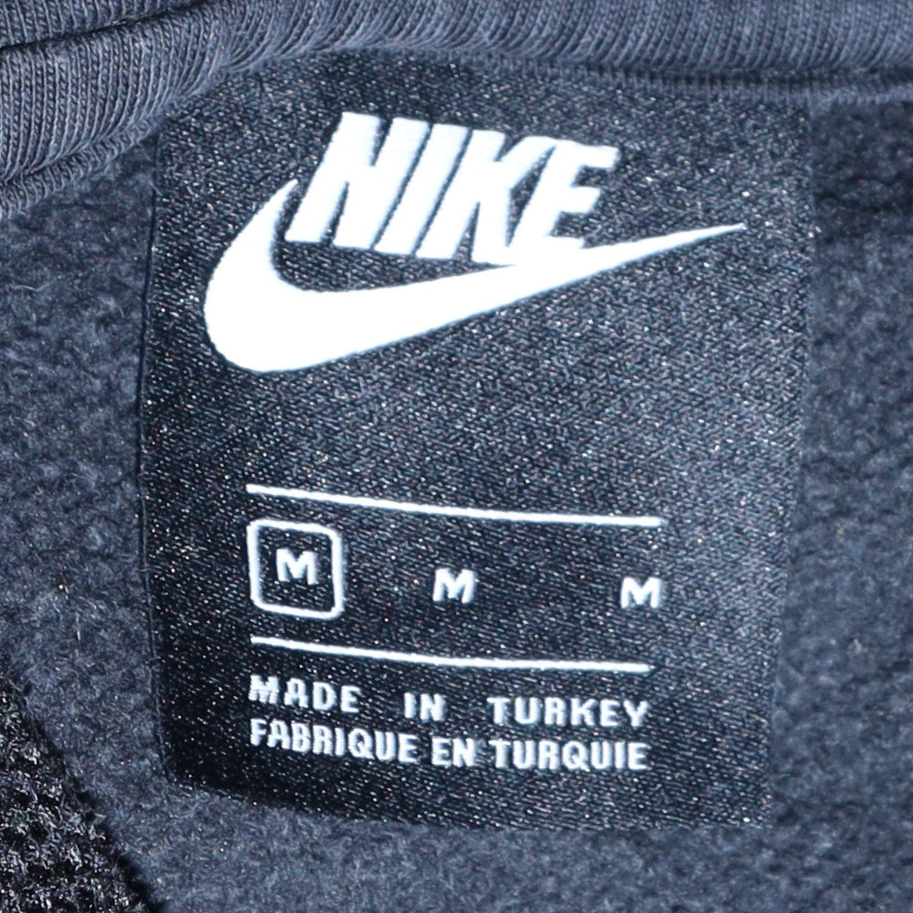 Nike Men's Black Pullover Hoodie M Sports Graphic Fleece