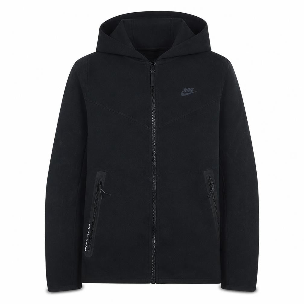Nike Men's Black Full Zip Hoodie M Regular Fit Sportswear