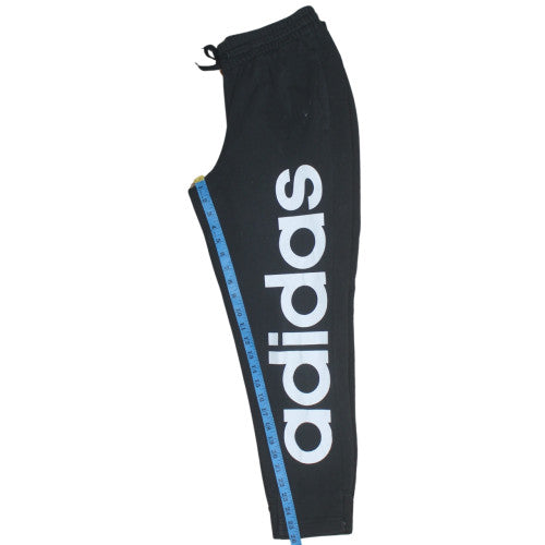 Adidas Womens Black Jogger Sweatpants Size M Elastic Waist
