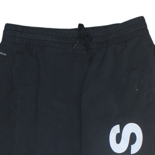 Adidas Womens Black Jogger Sweatpants Size M Elastic Waist