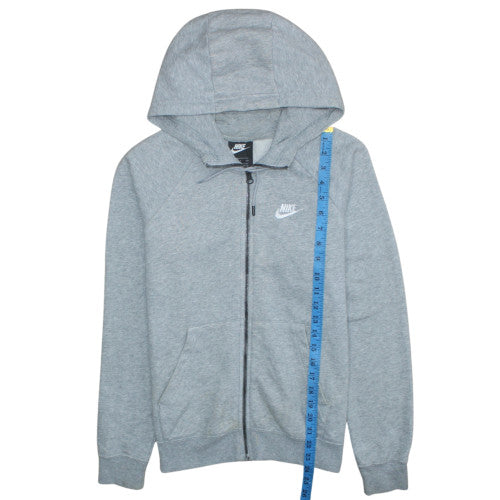 Nike Men's Grey Full Zip Hoodie Size S Regular Fit