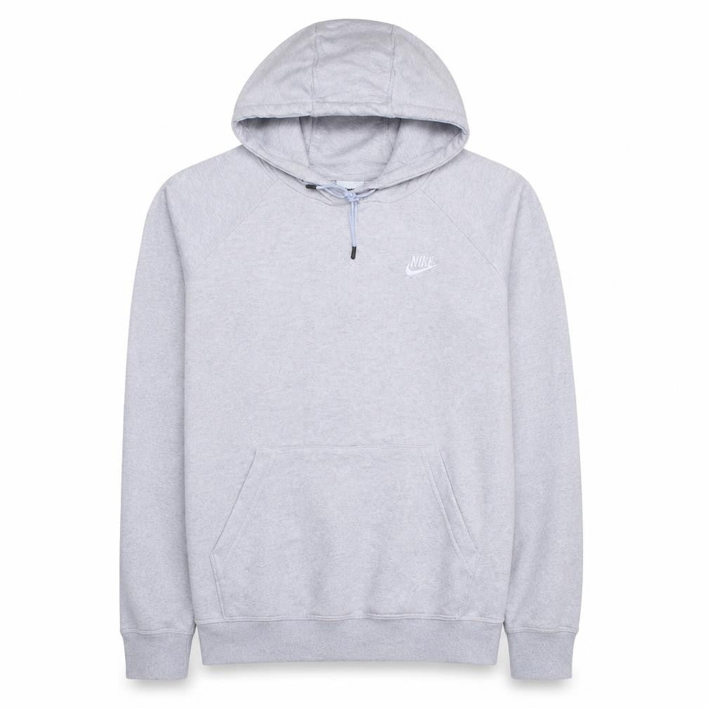 Nike Men Grey Pullover Hoodie M Regular Fit Fleece Sportswear