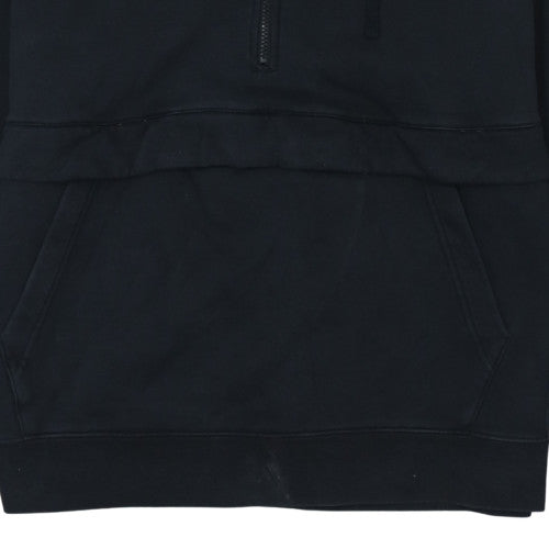 Nike Men's Black XL 1/2 Zip Hoodie Sweatshirt