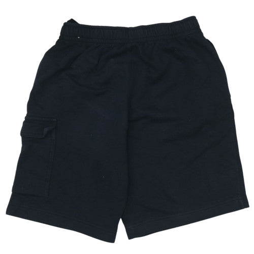 Nike Men's Black Fleece Walking Shorts Small Elastic Waist Activewear