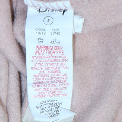 Disney Women Beige Thumper Sweatshirt Size S Crew Neck Pullover