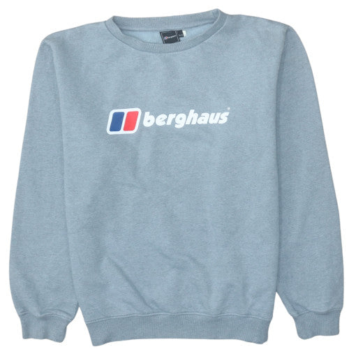 Berghaus Teens Grey Crew Neck Logo Sweatshirt Size 14-15