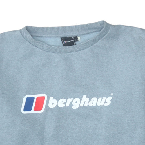 Berghaus Teens Grey Crew Neck Logo Sweatshirt Size 14-15