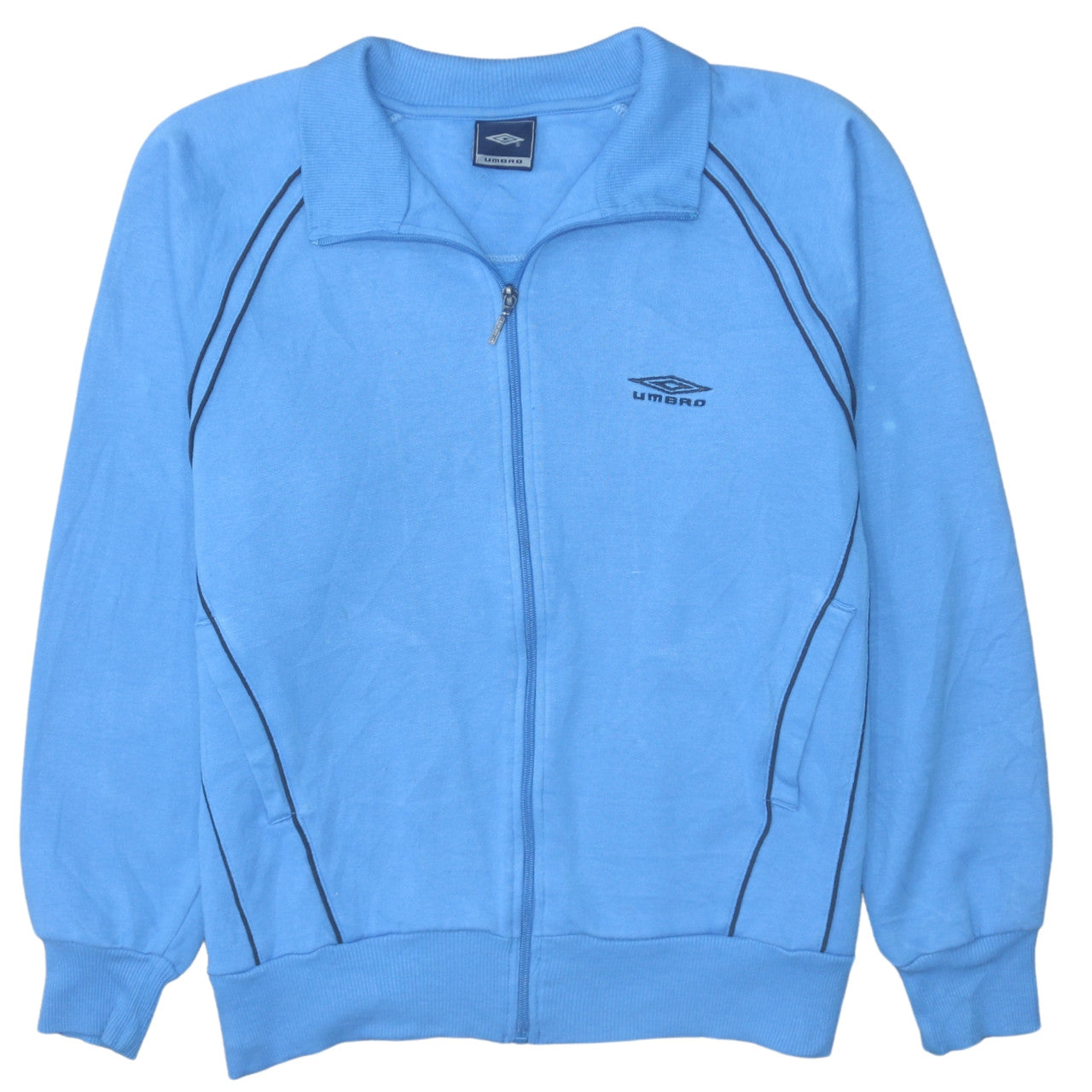 Umbro Men’s Blue Full Zip Sweatshirt Jacket Size M